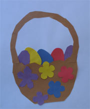 Easter Basket Collage