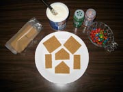 Ingridients for "gingerbread" house