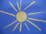 Art project for kids: The Sun