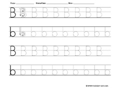 letter B worksheet