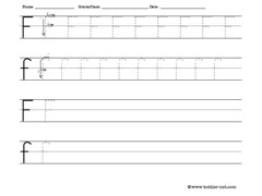 letter A worksheet