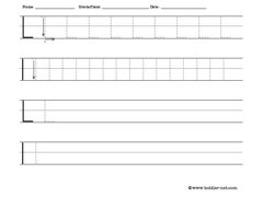 letter A worksheet