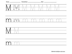 letter A worksheet