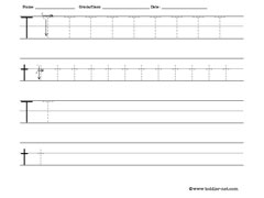 letter A worksheet
