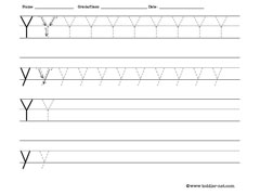 letter A worksheet